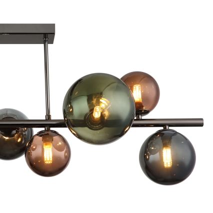Globo - LED luster na šipci 9xG9/3,5W/230V