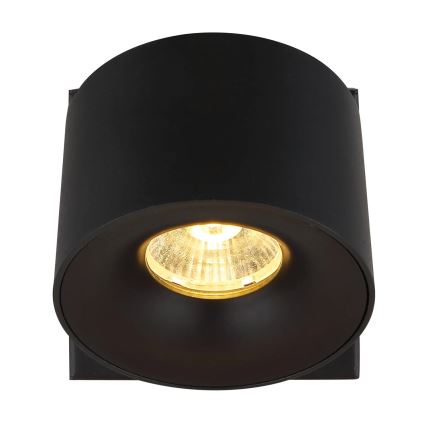 Globo - LED zidna reflektorska svetiljka LED/6W/230V crna