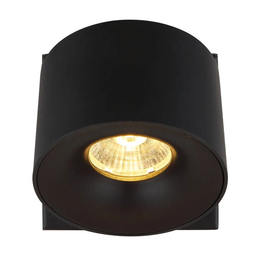 Globo - LED zidna reflektorska svetiljka LED/6W/230V crna