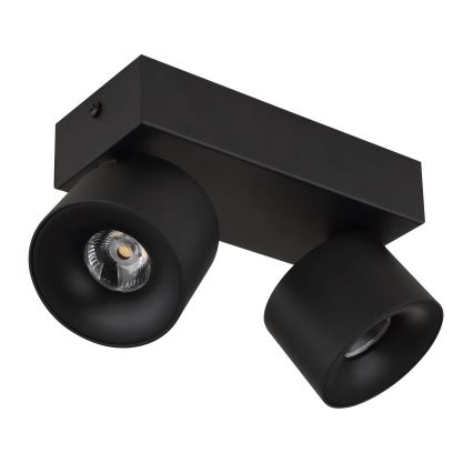 Globo - LED spot svetiljka 2xLED/6W/230V crna