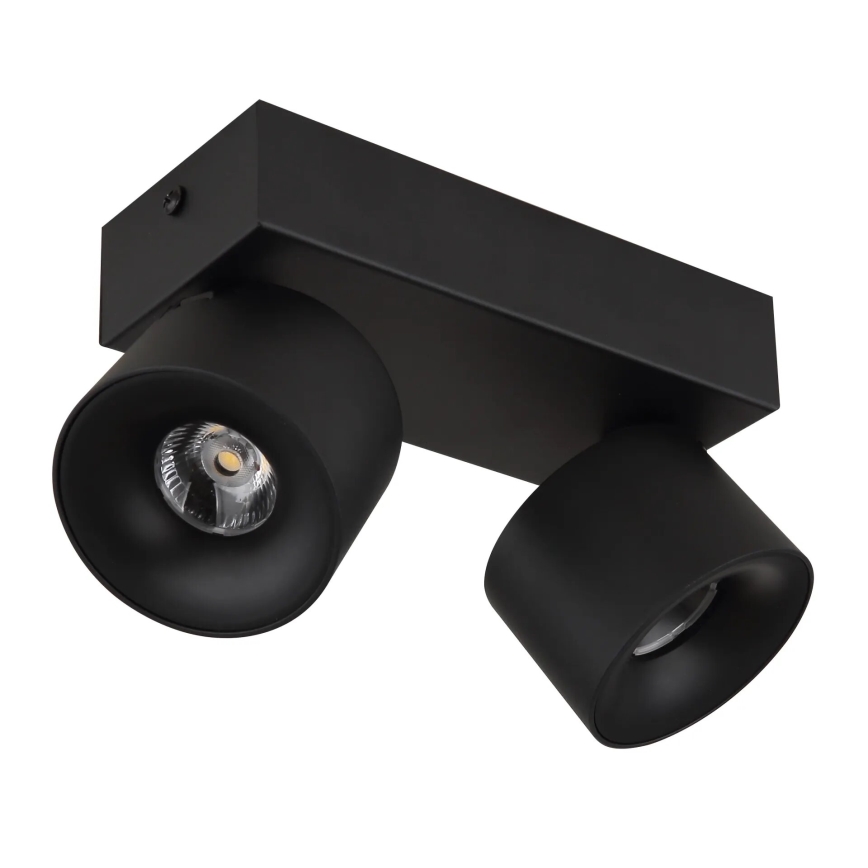 Globo - LED spot svetiljka 2xLED/6W/230V crna