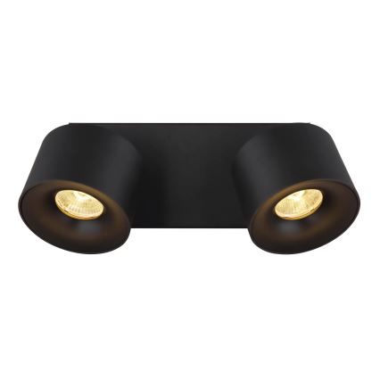 Globo - LED spot svetiljka 2xLED/6W/230V crna
