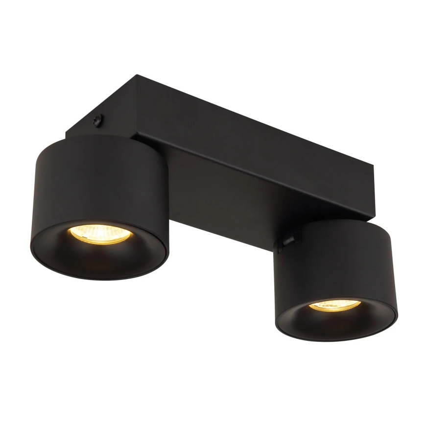 Globo - LED spot svetiljka 2xLED/6W/230V crna