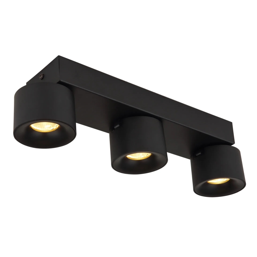 Globo - LED spot svetiljka 3xLED/6W/230V crna