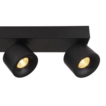 Globo - LED spot svetiljka 4xLED/6W/230V crna