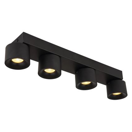 Globo - LED spot svetiljka 4xLED/6W/230V crna