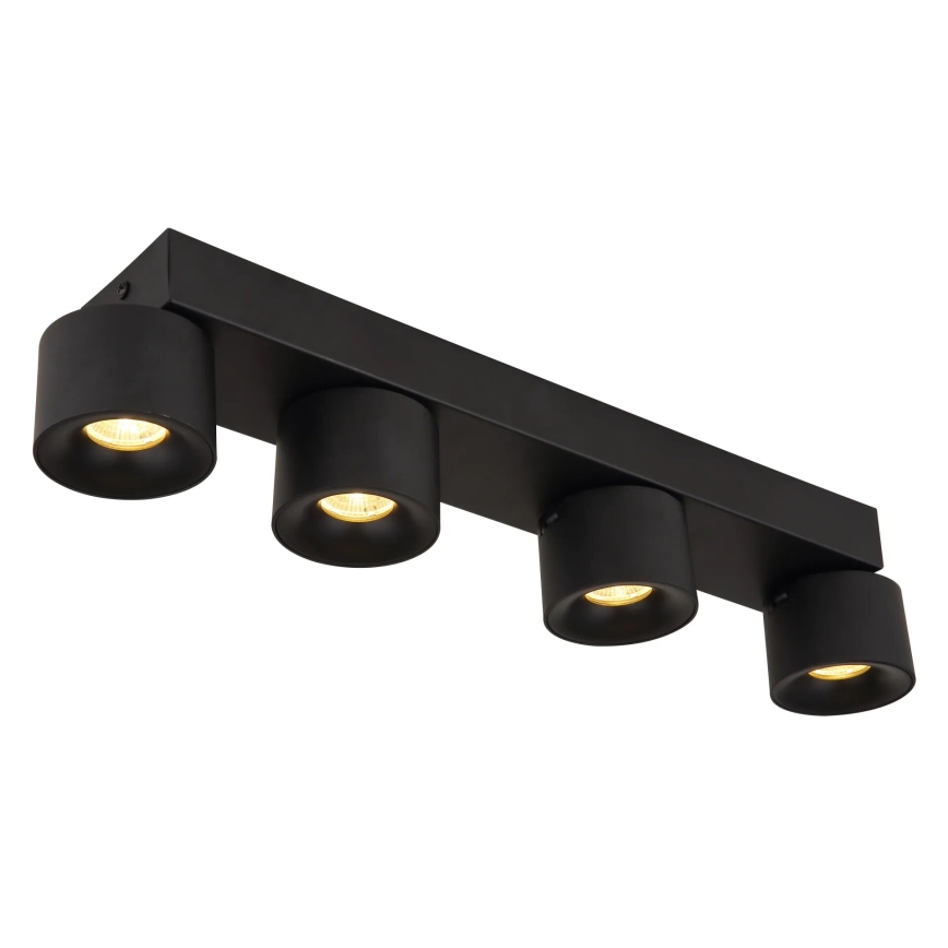 Globo - LED spot svetiljka 4xLED/6W/230V crna