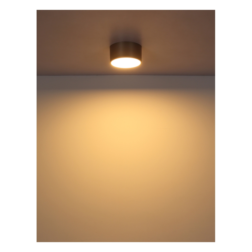 Globo - LED stropna svetiljka LED/12W/230V prečnika 15 cm 3000K mesing