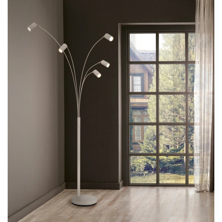Globo - Stojeća lampa 5xGU10/35W/230V bež