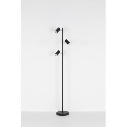 Globo - Stojeća lampa 3xGU10/5W/230V crna