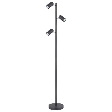Globo - Stojeća lampa 3xGU10/5W/230V crna
