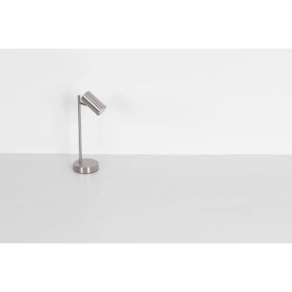 Globo - Stona lampa 1xGU10/5W/230V mat hrom