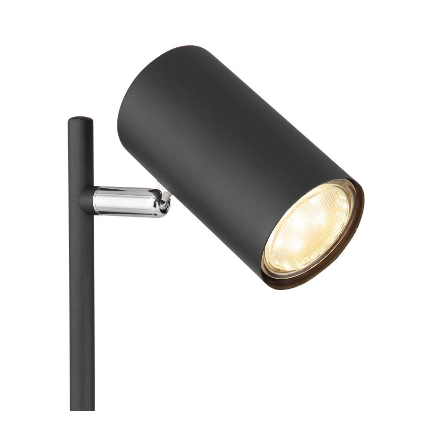 Globo - Stona lampa 1xGU10/5W/230V crna