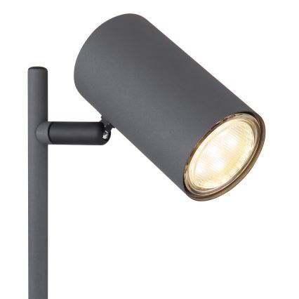Globo - Stona lampa 1xGU10/5W/230V siva/smeđa