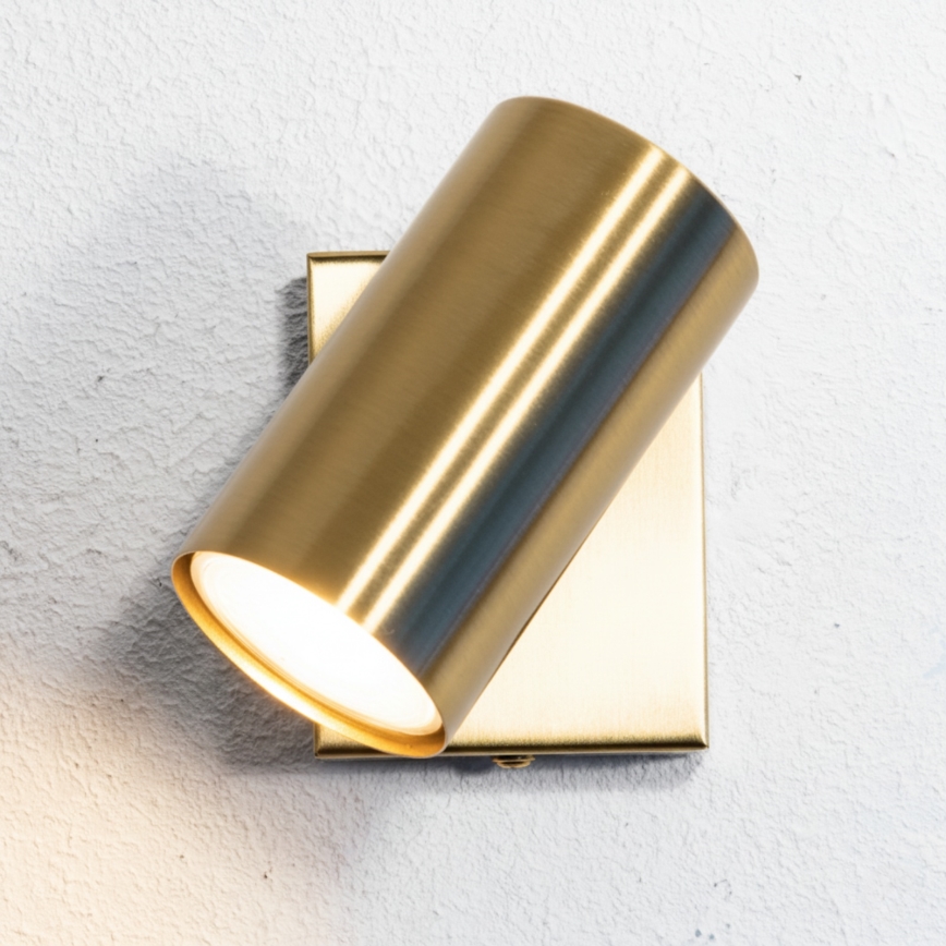 Globo - Zidno reflektorsko svetlo 1xGU10/25W/230V zlatno