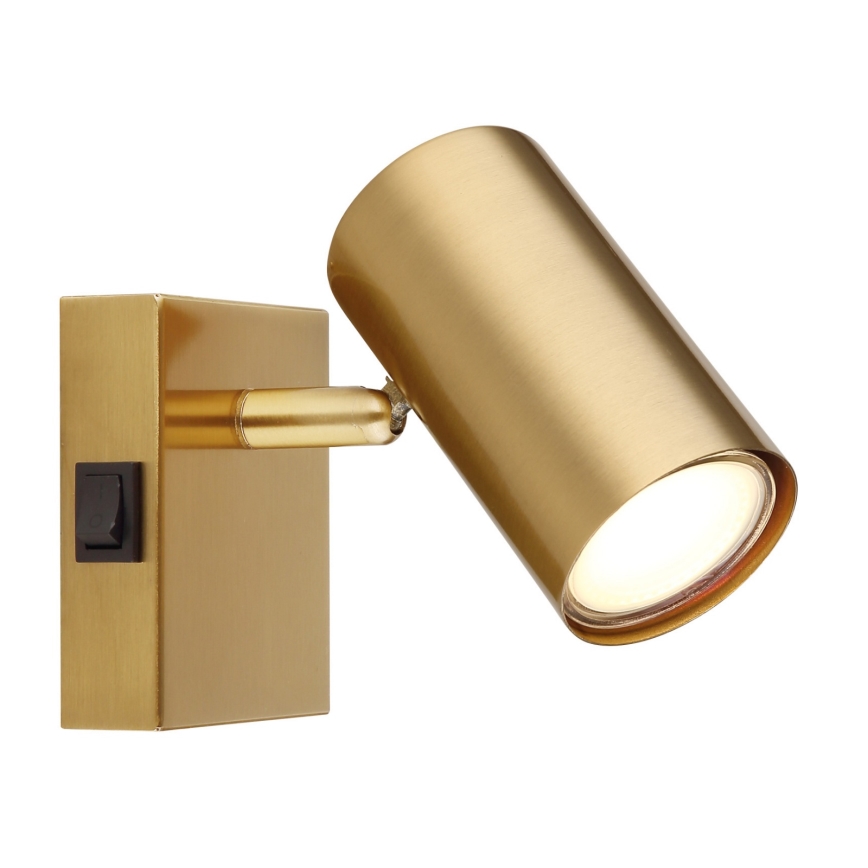 Globo - Zidno reflektorsko svetlo 1xGU10/25W/230V zlatno