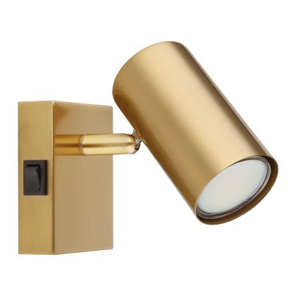 Globo - Zidno reflektorsko svetlo 1xGU10/25W/230V zlatno