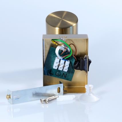 Globo - Zidno reflektorsko svetlo 1xGU10/25W/230V zlatno