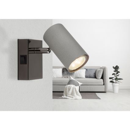 Globo - Zidna reflektorska svetiljka 1xGU10/25W/230V