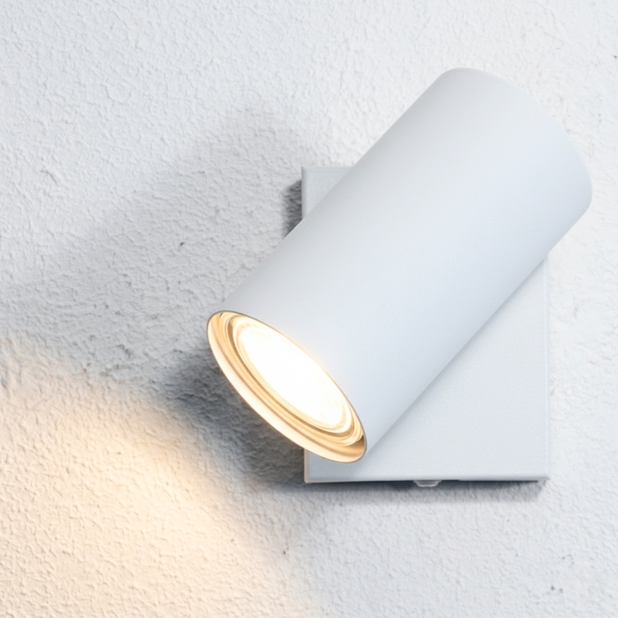 Globo - Zidna spot lampa 1xGU10/25W/230V bela
