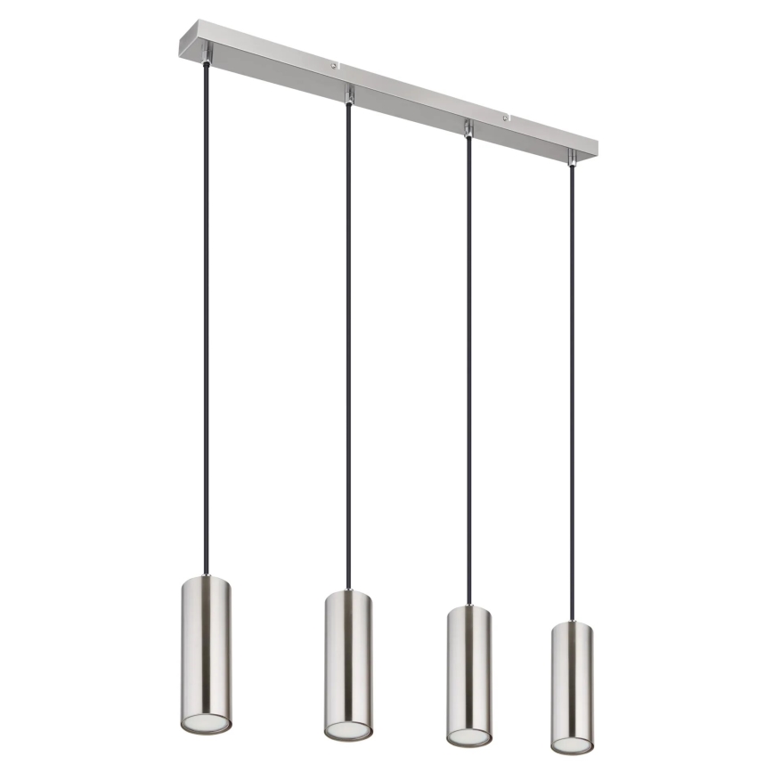 Globo - Luster na sajli 4xGU10/35W/230V matni hrom