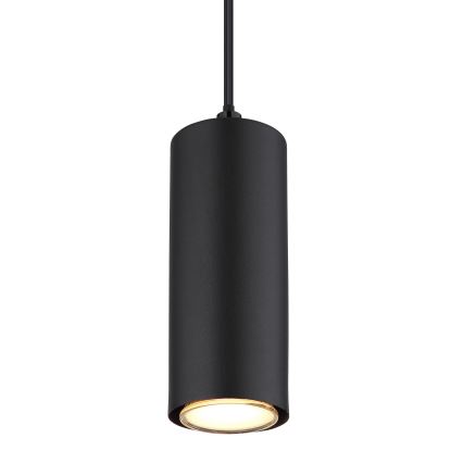 Globo - Luster na sajli 1xGU10/35W/230V crna/braon