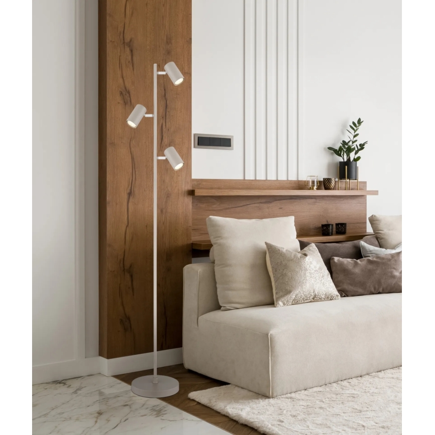 Globo - Stojeća lampa 3xGU10/5W/230V bež