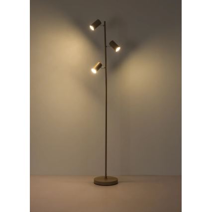 Globo - Stojeća lampa 3xGU10/5W/230V bež