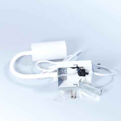 Globo - Fleksibilna zidna lampa 1xGU10/25W/230V bela