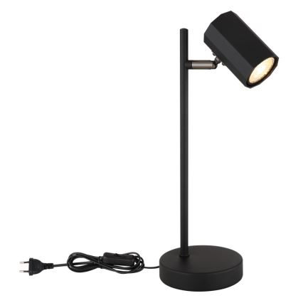 Globo - Stona lampa 1xGU10/5W/230V crna