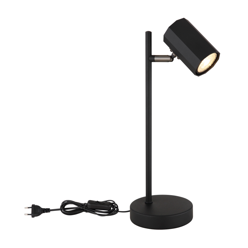 Globo - Stona lampa 1xGU10/5W/230V crna