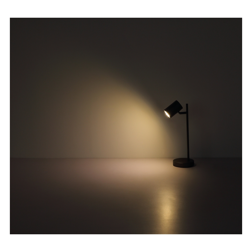 Globo - Stona lampa 1xGU10/5W/230V crna