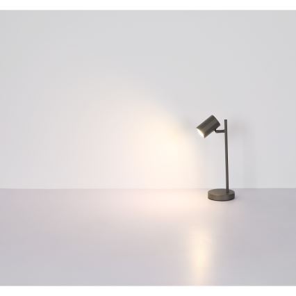 Globo - Stona lampa 1xGU10/5W/230V crna