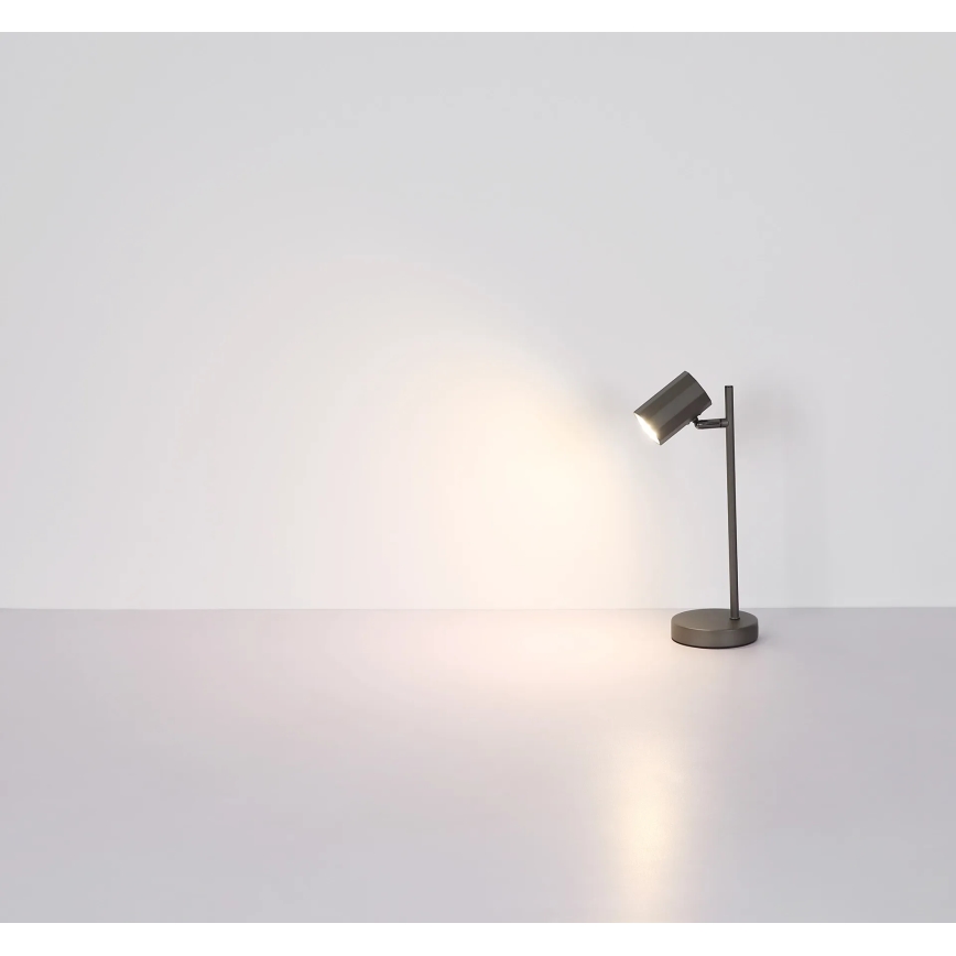 Globo - Stona lampa 1xGU10/5W/230V braon