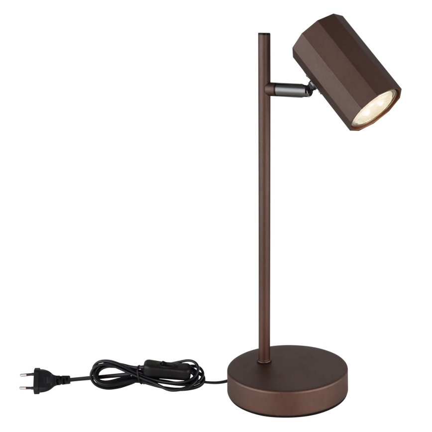 Globo - Stona lampa 1xGU10/5W/230V braon