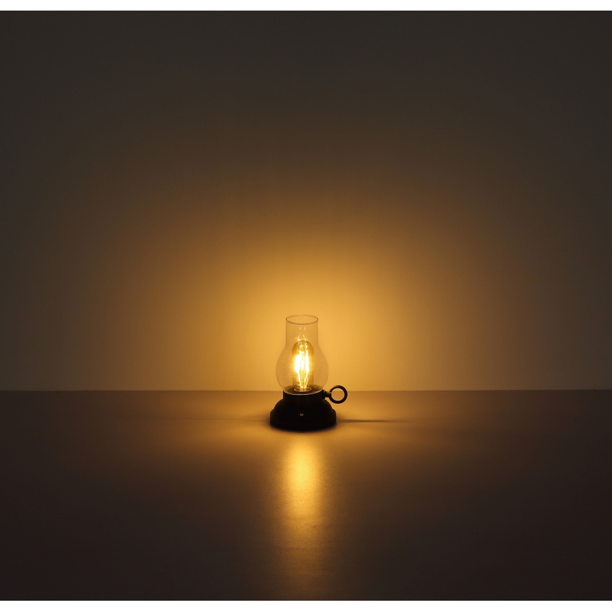 Globo - LED prigušiva punjiva dodirna stona lampa LED/1W/3,7V 1200 mAh mat hrom