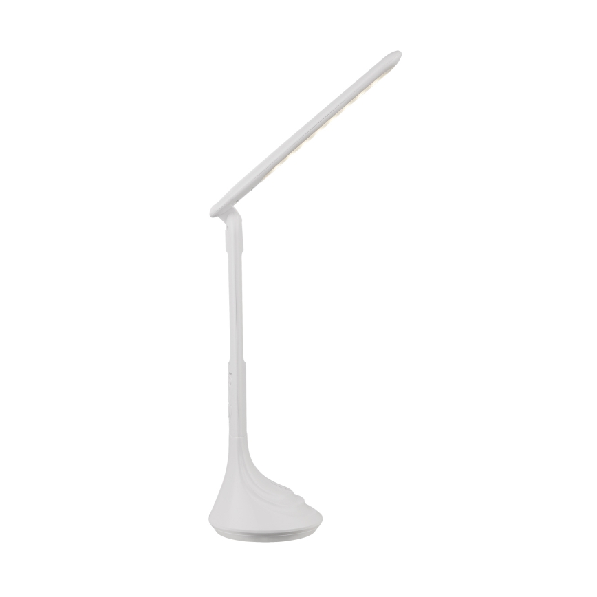 Globo - LED prigušiva punjiva stona lampa sa displejem LED/4W/230V 2200 mAh bela