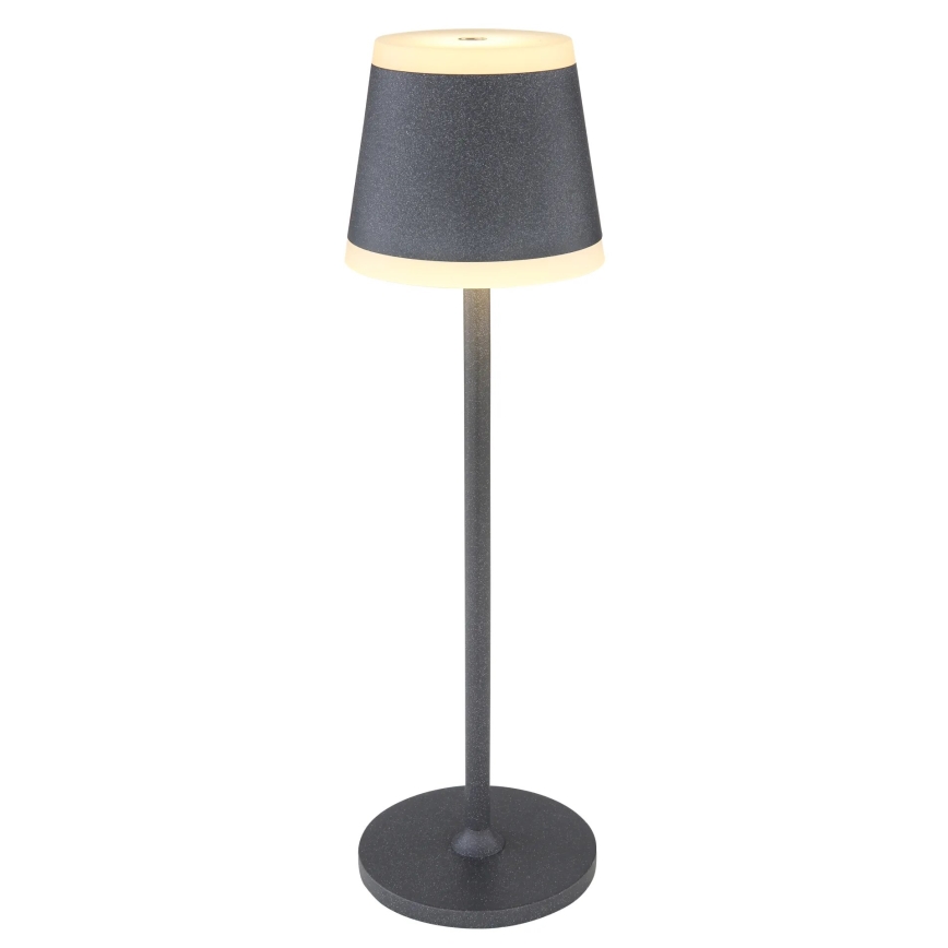 Globo - LED prigušiva punjiva dodirna stona lampa LED/4,6W/3,7V 3000K 1800mAh siva IP54