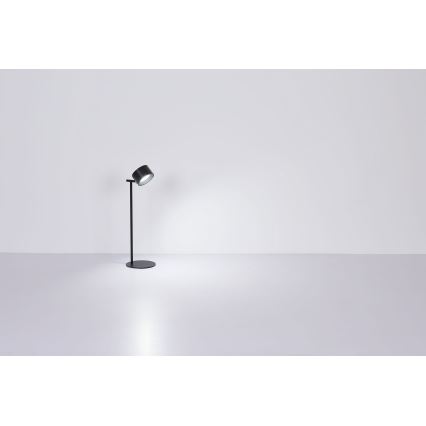 Globo - LED prigušiva dodirna stona lampa 4u1 LED/4W/5V 3000/4000/5000K 1200 mAh crna