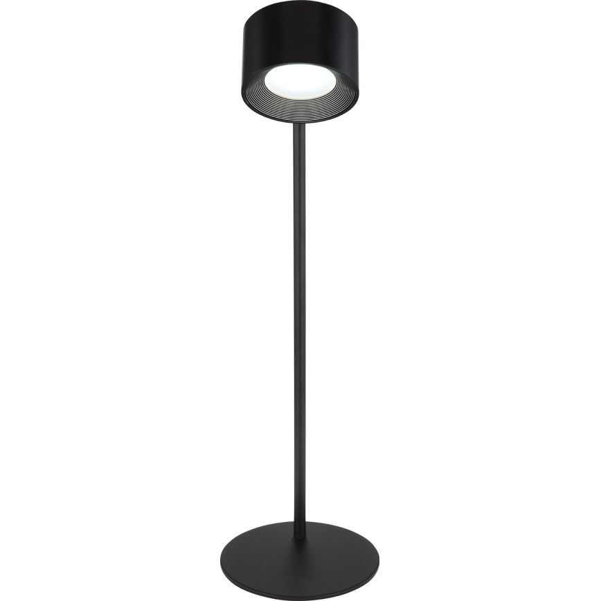 Globo - LED prigušiva dodirna stona lampa 4u1 LED/4W/5V 3000/4000/5000K 1200 mAh crna