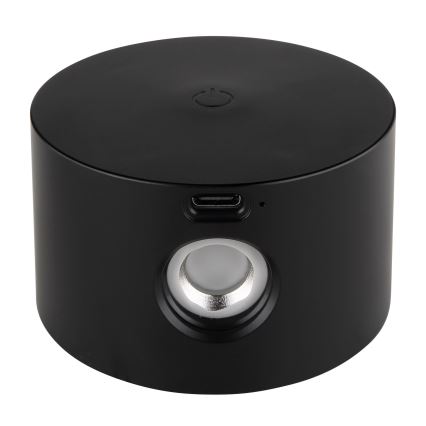Globo - LED prigušiva dodirna stona lampa 4u1 LED/4W/5V 3000/4000/5000K 1200 mAh crna