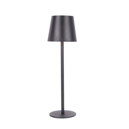 Globo - LED prigušiva dodirna spoljašnja lampa LED/3W/3,7V IP44 1800 mAh USB crna
