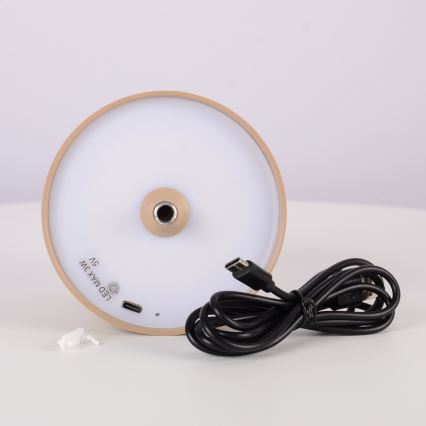 Globo - LED prigušiva dodirna spoljašnja lampa LED/3W/3,7V IP44 1800 mAh USB bež