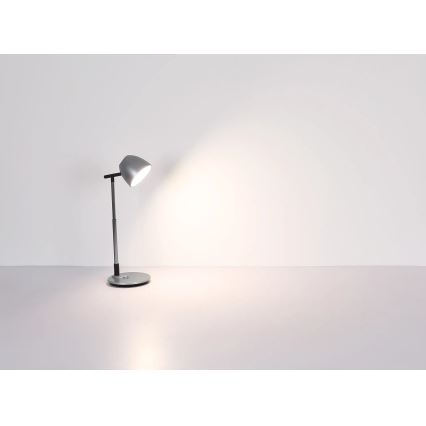 Globo - LED prigušiva dodirna stona lampa LED/7,5W/230V 3000K/4000K/6500K siva