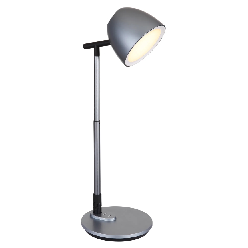 Globo - LED prigušiva dodirna stona lampa LED/7,5W/230V 3000K/4000K/6500K siva