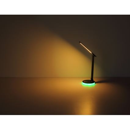 Globo - LED RGBW prigušiva dodirna stona lampa LED/5W/230V + LED/2W 2700K/4000K/6500K bela