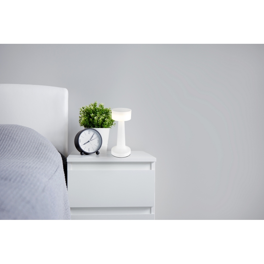 Globo - LED prigušiva dodirna stona lampa LED/1W/3,7V 2700K/4000K/6500K 800 mAh USB bela