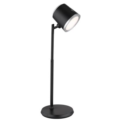 Globo - LED prigušiva dodirna stona lampa 4 u 1 LED/6W/3,7V 3000K/4000K/6500K 1500 mAh USB crna