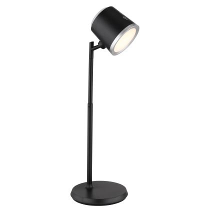 Globo - LED prigušiva dodirna stona lampa 4 u 1 LED/6W/3,7V 3000K/4000K/6500K 1500 mAh USB crna