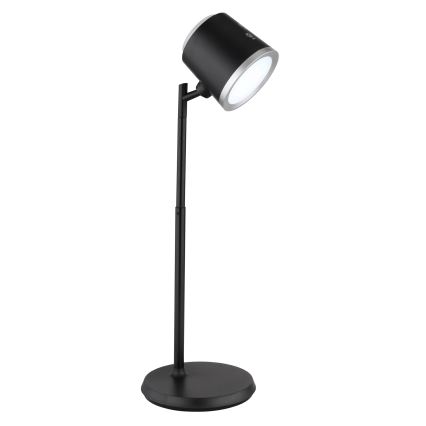 Globo - LED prigušiva dodirna stona lampa 4 u 1 LED/6W/3,7V 3000K/4000K/6500K 1500 mAh USB crna